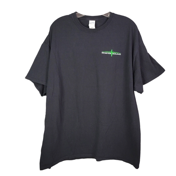 Sinister Sound Skull Logo Harley-Davidson Custom Sound Solutions Tee 2XL - Picture 5 of 13